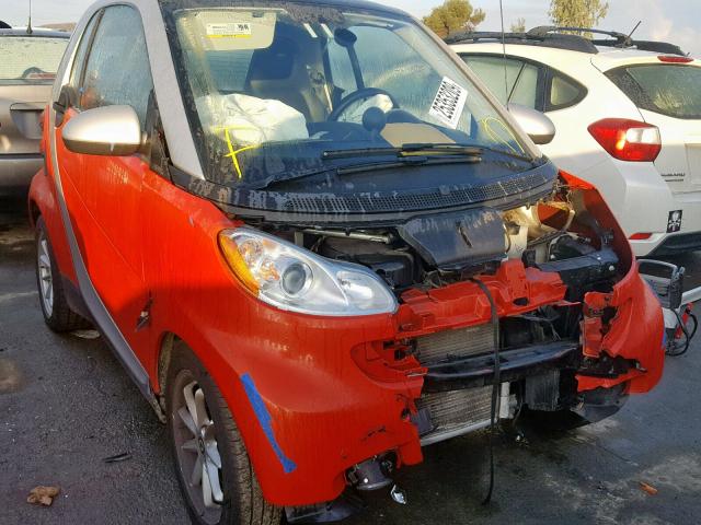 WMEEJ31X98K171377 - 2008 SMART FORTWO PUR ORANGE photo 1