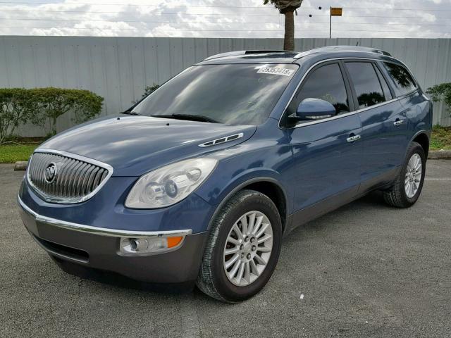 5GAKRCED8CJ301546 - 2012 BUICK ENCLAVE BLUE photo 2