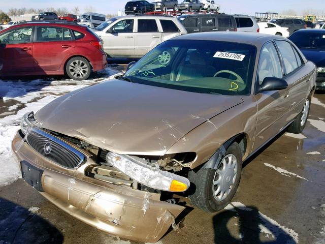 2G4WS52J541284481 - 2004 BUICK CENTURY CU GOLD photo 2