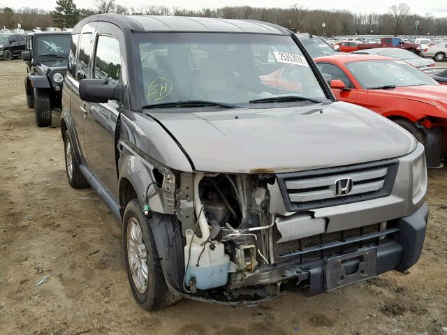 5J6YH28738L002600 - 2008 HONDA ELEMENT EX BROWN photo 1