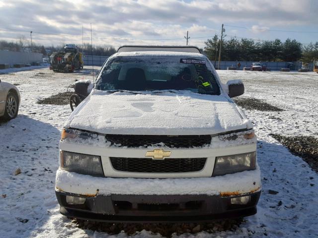 1GCCSBD94A8138610 - 2010 CHEVROLET COLORADO WHITE photo 9