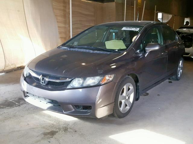 19XFA1F65AE044349 - 2010 HONDA CIVIC GRAY photo 2