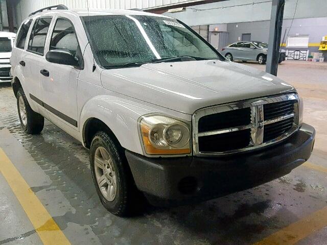 1D4HD38K35F600758 - 2005 DODGE DURANGO ST WHITE photo 1