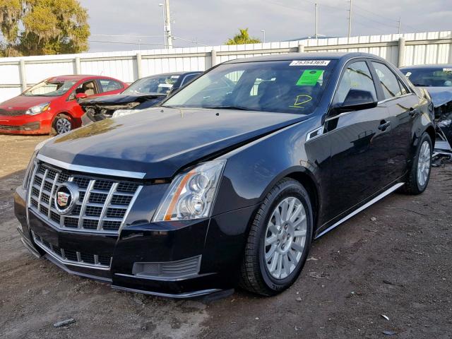 1G6DE5E55C0139536 - 2012 CADILLAC CTS LUXURY BLACK photo 2