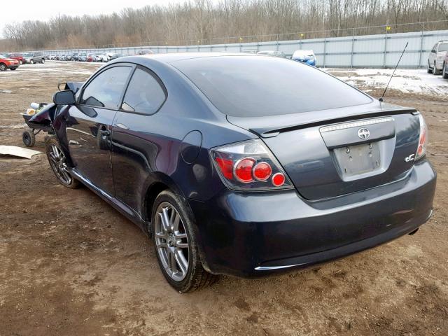 JTKDE167880246585 - 2008 TOYOTA SCION TC BLUE photo 3