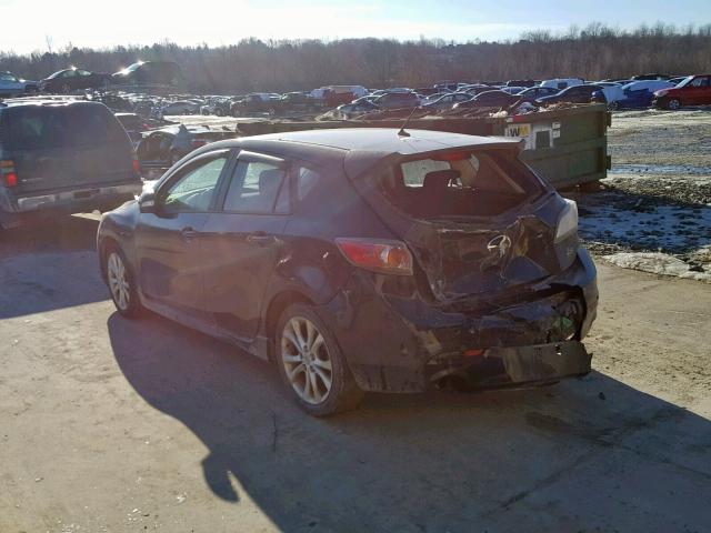 JM1BL1H63A1106694 - 2010 MAZDA 3 S BLACK photo 3