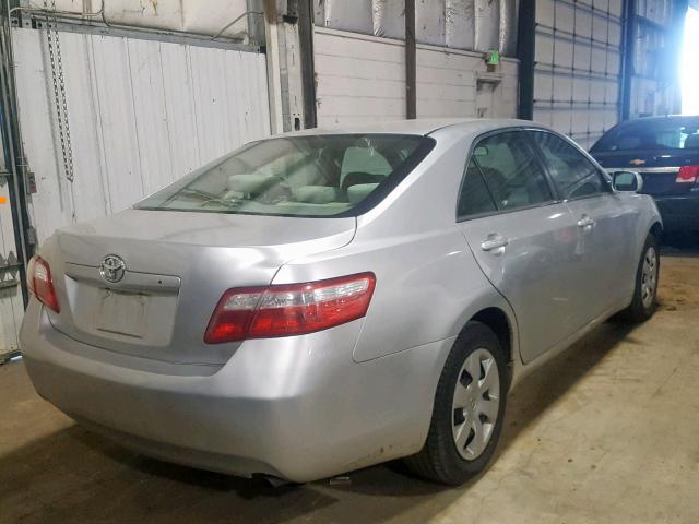 4T1BE46KX7U615857 - 2007 TOYOTA CAMRY NEW SILVER photo 4