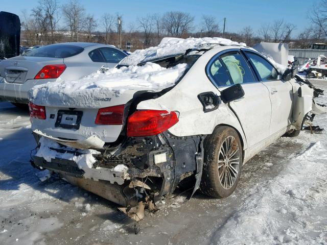 WBAJE7C53JWC55858 - 2018 BMW 540 XI WHITE photo 4