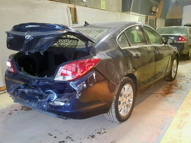 2G4GR5ER5C9136512 - 2012 BUICK REGAL BLACK photo 4