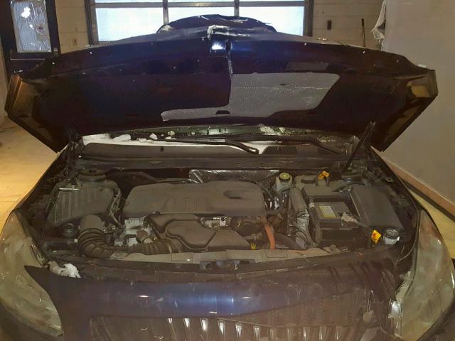 2G4GR5ER5C9136512 - 2012 BUICK REGAL BLACK photo 7