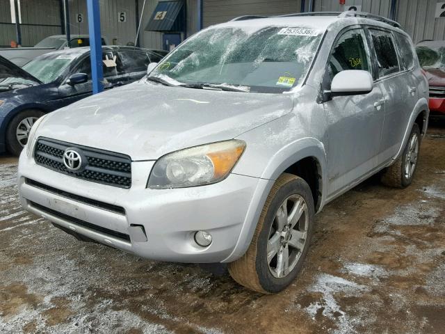 JTMBD32V486059665 - 2008 TOYOTA RAV4 SPORT SILVER photo 2