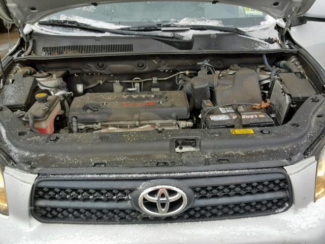 JTMBD32V486059665 - 2008 TOYOTA RAV4 SPORT SILVER photo 7