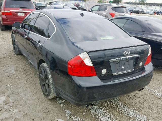 JNKAY01F87M460122 - 2007 INFINITI M35 BASE BLACK photo 3