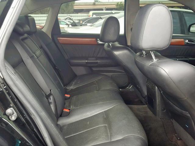 JNKAY01F87M460122 - 2007 INFINITI M35 BASE BLACK photo 6