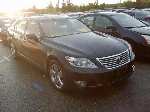 JTHGL5EF2A5038364 - 2010 LEXUS LS 460L BLACK photo 1