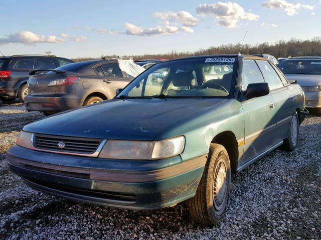 4S3BC6339R1642894 - 1994 SUBARU LEGACY L GREEN photo 2