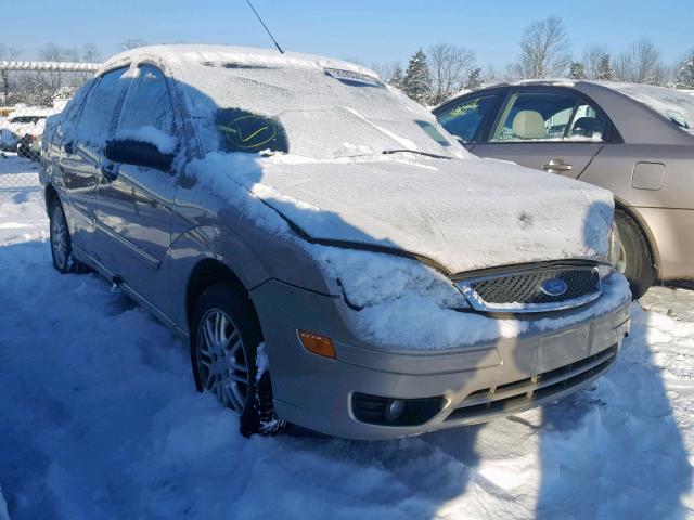 1FAFP34N47W108292 - 2007 FORD FOCUS ZX4 BEIGE photo 1