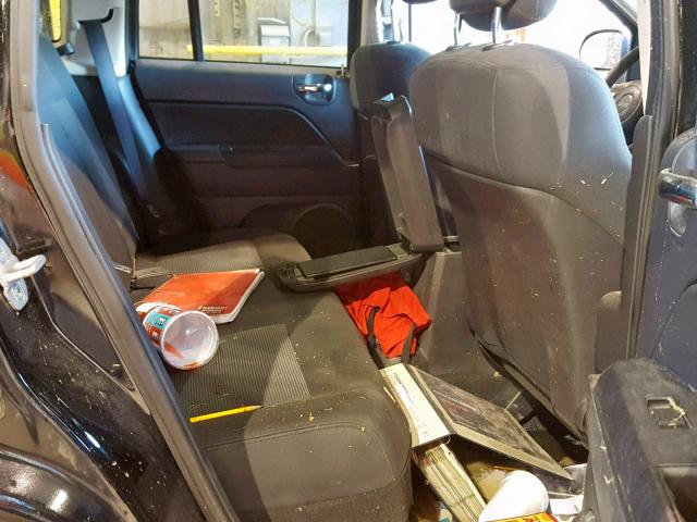 1C4NJCBA9CD685672 - 2012 JEEP COMPASS SP შავი ფოტო 6