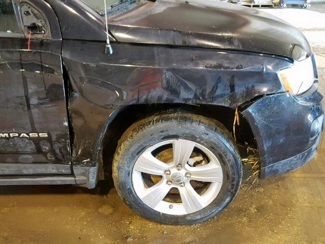 1C4NJCBA9CD685672 - 2012 JEEP COMPASS SP შავი ფოტო 7