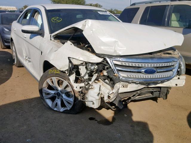 1FAHP2EW0BG149287 - 2011 FORD TAURUS SEL WHITE photo 1