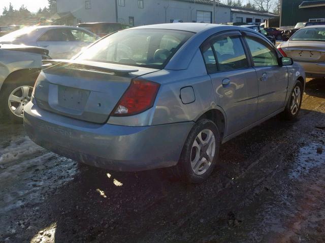 1G8AL52F83Z197147 - 2003 SATURN ION LEVEL BLUE photo 4