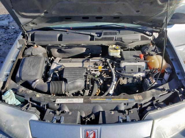 1G8AL52F83Z197147 - 2003 SATURN ION LEVEL BLUE photo 7