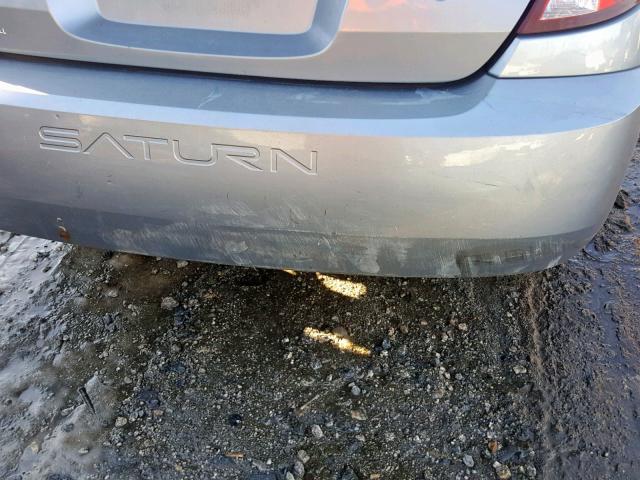 1G8AL52F83Z197147 - 2003 SATURN ION LEVEL BLUE photo 9