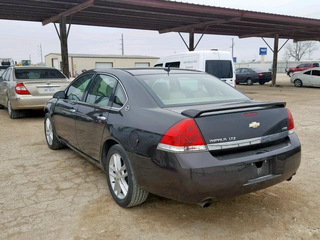 2G1WU583789234429 - 2008 CHEVROLET IMPALA LTZ BROWN photo 3