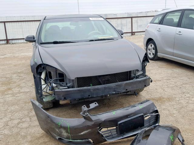 2G1WU583789234429 - 2008 CHEVROLET IMPALA LTZ BROWN photo 9