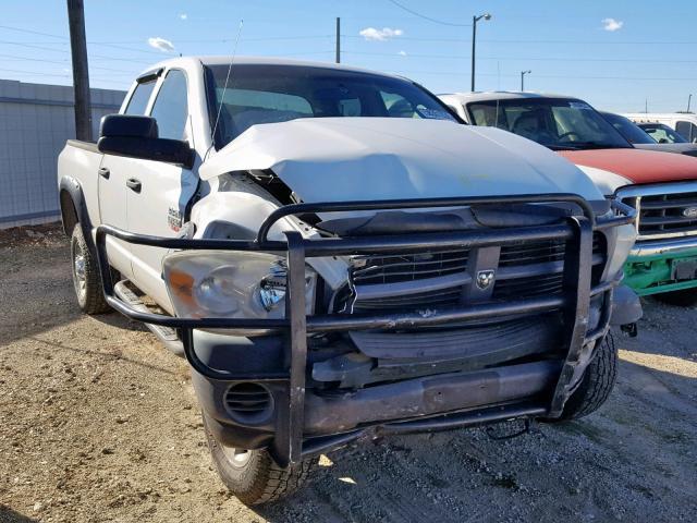 3D7KS28D18G141419 - 2008 DODGE RAM 2500 S WHITE photo 1