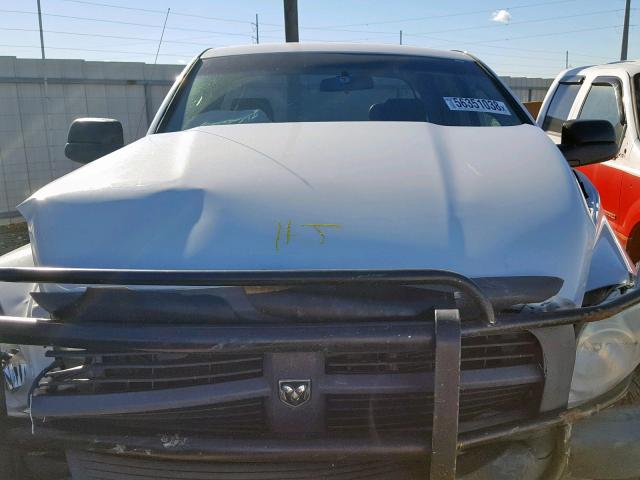 3D7KS28D18G141419 - 2008 DODGE RAM 2500 S WHITE photo 7