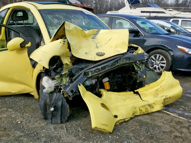 3VWCT21C71M403672 - 2001 VOLKSWAGEN NEW BEETLE Sarı foto 9