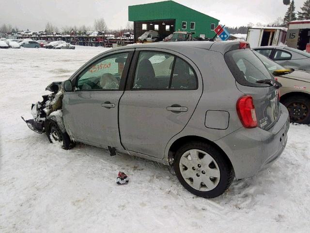 3N1CK3CPXFL251690 - 2015 NISSAN MICRA GRAY photo 3