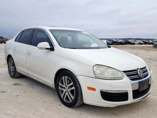 3VWDT71K56M728272 - 2006 VOLKSWAGEN JETTA TDI WHITE photo 1