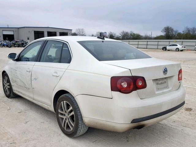 3VWDT71K56M728272 - 2006 VOLKSWAGEN JETTA TDI WHITE photo 3