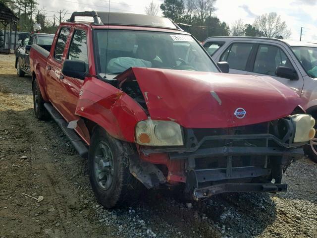 1N6ED29X34C427714 - 2004 NISSAN FRONTIER C RED photo 1