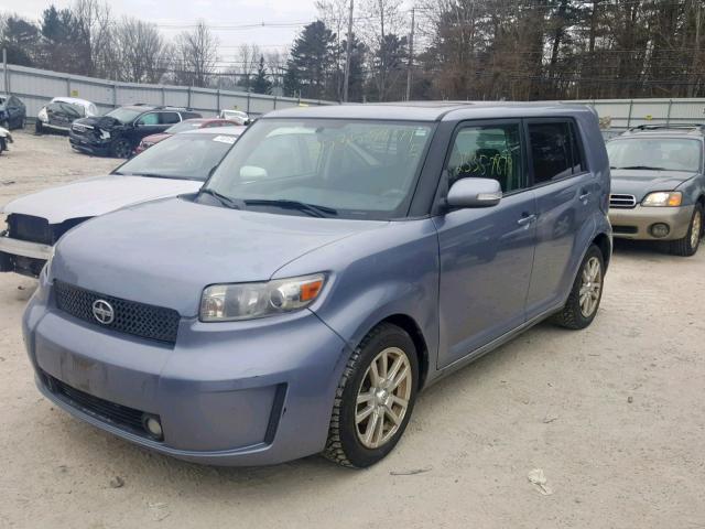 JTLKE50E391061017 - 2009 TOYOTA SCION XB Көк фото 2