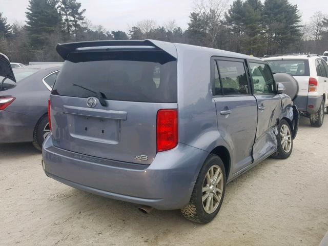 JTLKE50E391061017 - 2009 TOYOTA SCION XB Көк фото 4