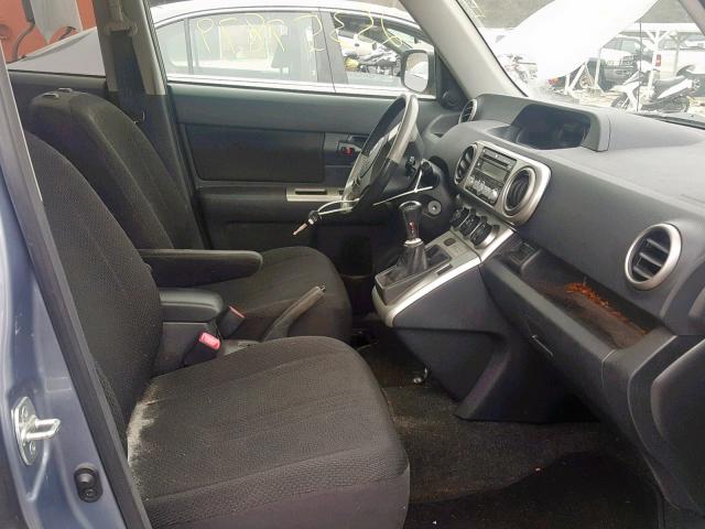 JTLKE50E391061017 - 2009 TOYOTA SCION XB Көк фото 5