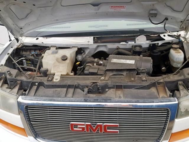 1GDFG15T761226663 - 2006 GMC SAVANA RV WHITE photo 7