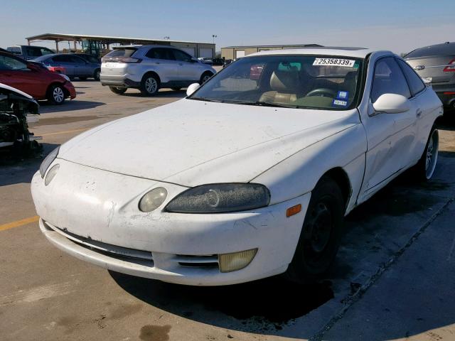 JT8JZ31C5R0018672 - 1994 LEXUS SC 300 WHITE photo 2