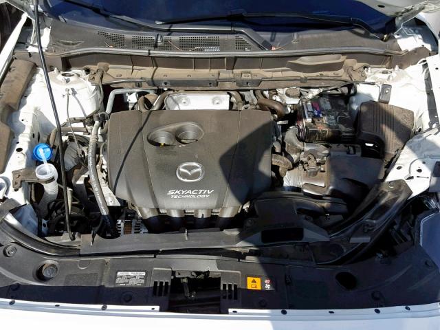 JM3KFADL1H0167343 - 2017 MAZDA CX-5 GRAND WHITE photo 7