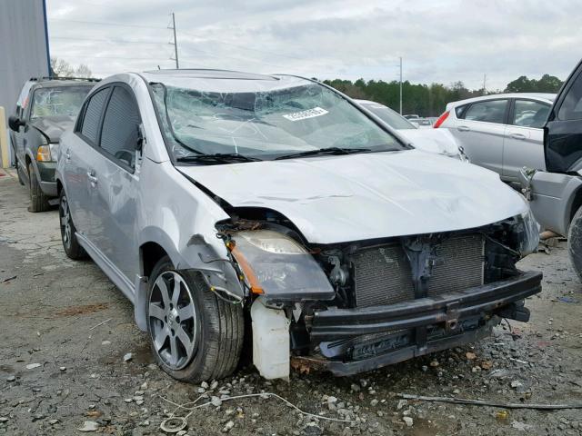 3N1AB6AP0CL711088 - 2012 NISSAN SENTRA 2.0 SILVER photo 1