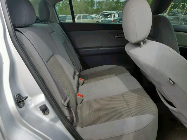 3N1AB6AP0CL711088 - 2012 NISSAN SENTRA 2.0 SILVER photo 6