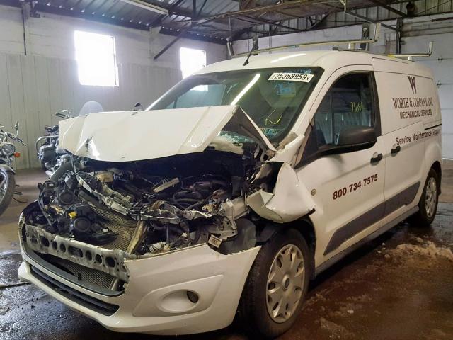 NM0LS7F79F1185704 - 2015 FORD TRANSIT CO WHITE photo 2