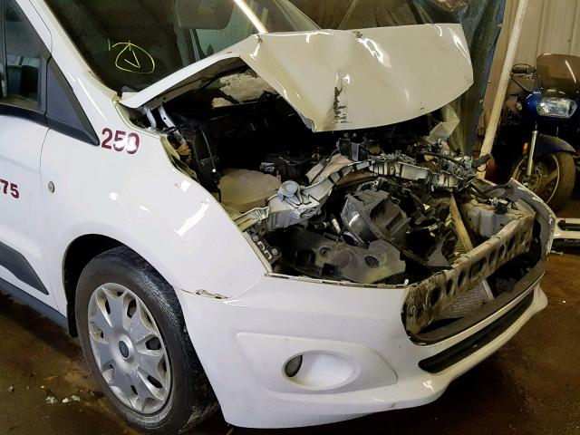 NM0LS7F79F1185704 - 2015 FORD TRANSIT CO WHITE photo 9