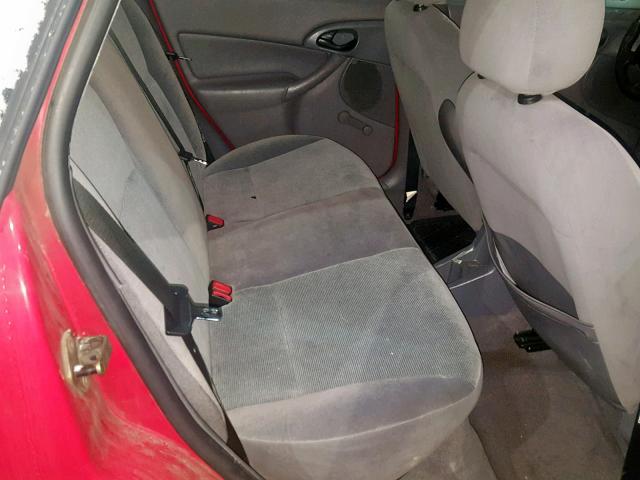 1FAFP33P42W106487 - 2002 FORD FOCUS LX RED photo 6