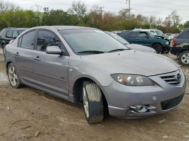 JM1BK123741152020 - 2004 MAZDA 3 S SILVER photo 1