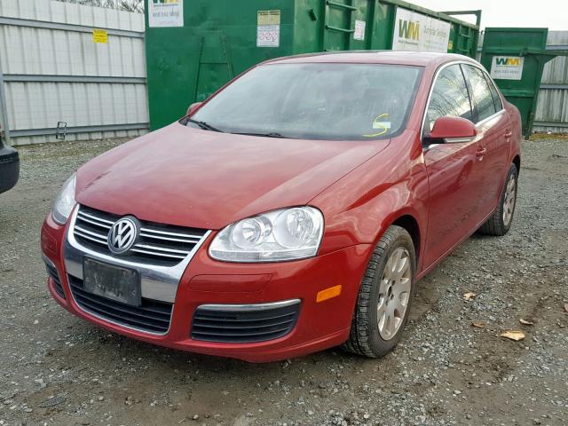 3VWSF71K16M633142 - 2006 VOLKSWAGEN JETTA 2.5 RED photo 2