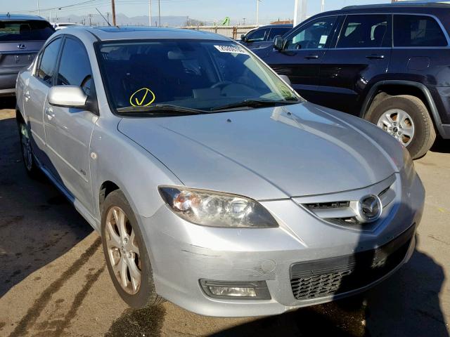 JM1BK324881819297 - 2008 MAZDA 3 S SILVER photo 1